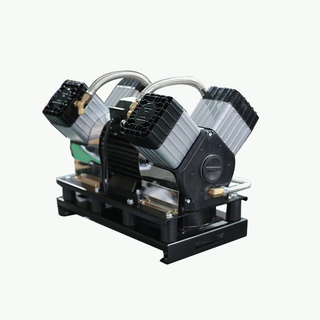 2.2KW Big/high Flow air Flow Rate Compressor with 4 Motor 10bar air Compressor for Electric Bus