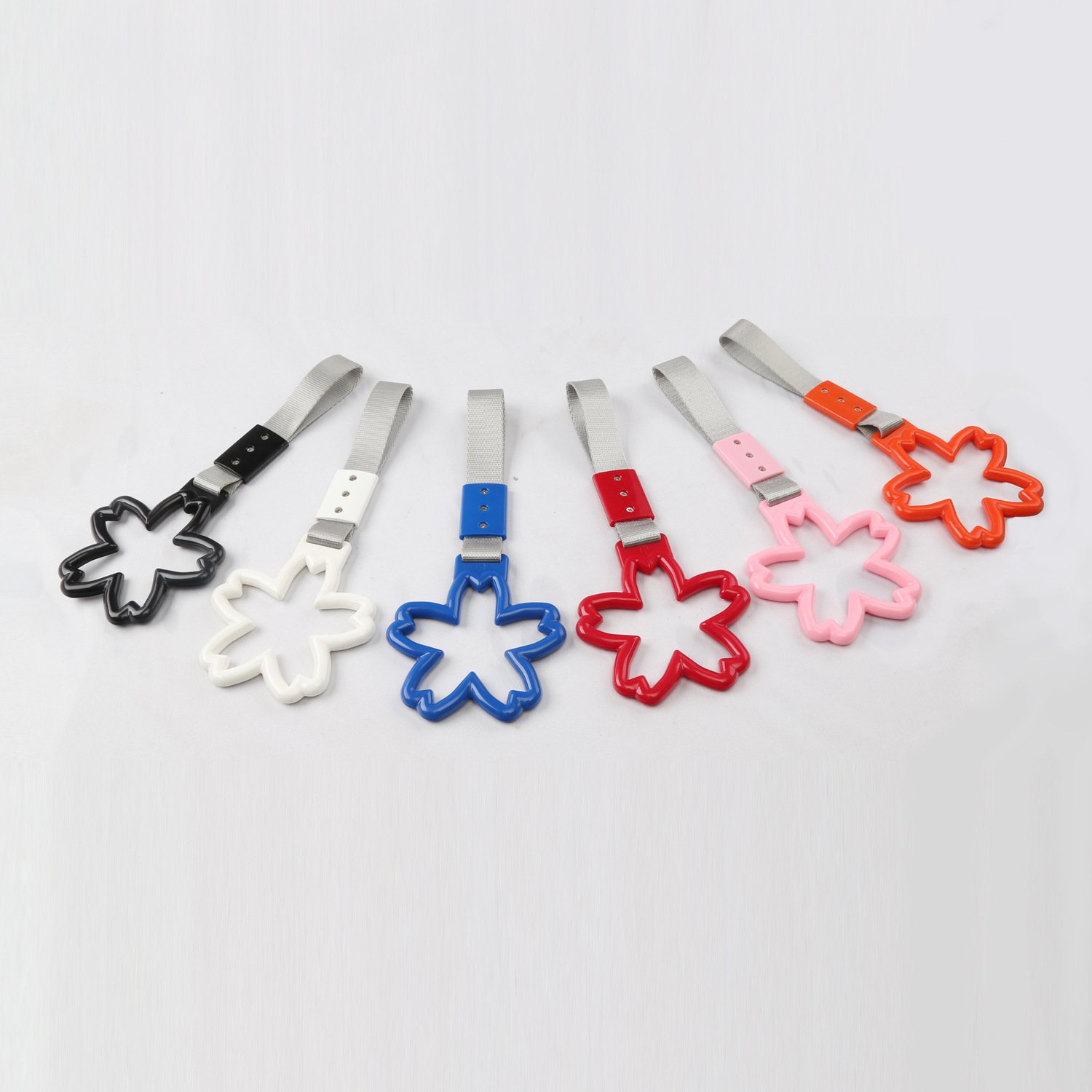 New Car Accessories JDM Cloud Style Handle Hand Strap Nylon Tsurikawa Ring Car Handle Strap Warning Hanging Ring