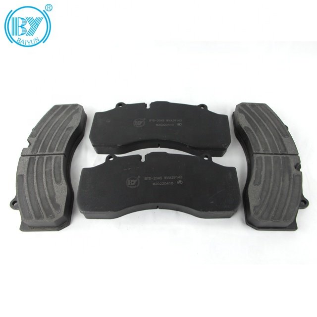 Better resistance and longer cycle life brake pad WVA 29143 OE79022031 factory supplier with different formulations and price