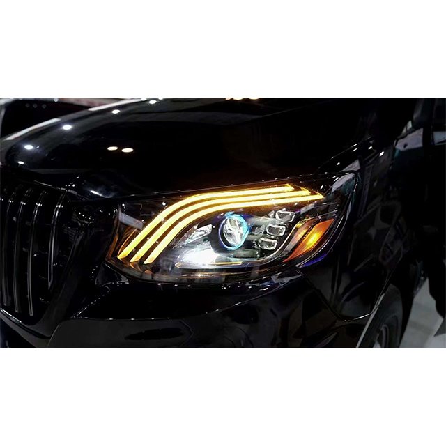 Applicable to Benzz Sprinter W907 Surround Side Skirts, Tail Lights, Exterior Accessories Modification, Old and New Body Kit