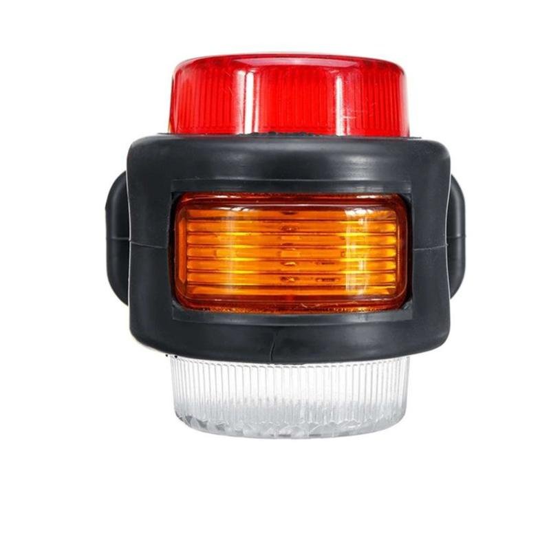 12v/24v Led Side Marker Lights Arm Lights Signal Lights Integrated Indicator Lamps for Trailer Lorry RV Bus Caravan