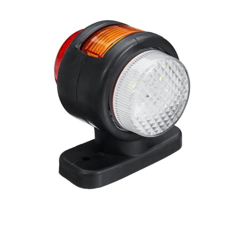12v/24v Led Side Marker Lights Arm Lights Signal Lights Integrated Indicator Lamps for Trailer Lorry RV Bus Caravan
