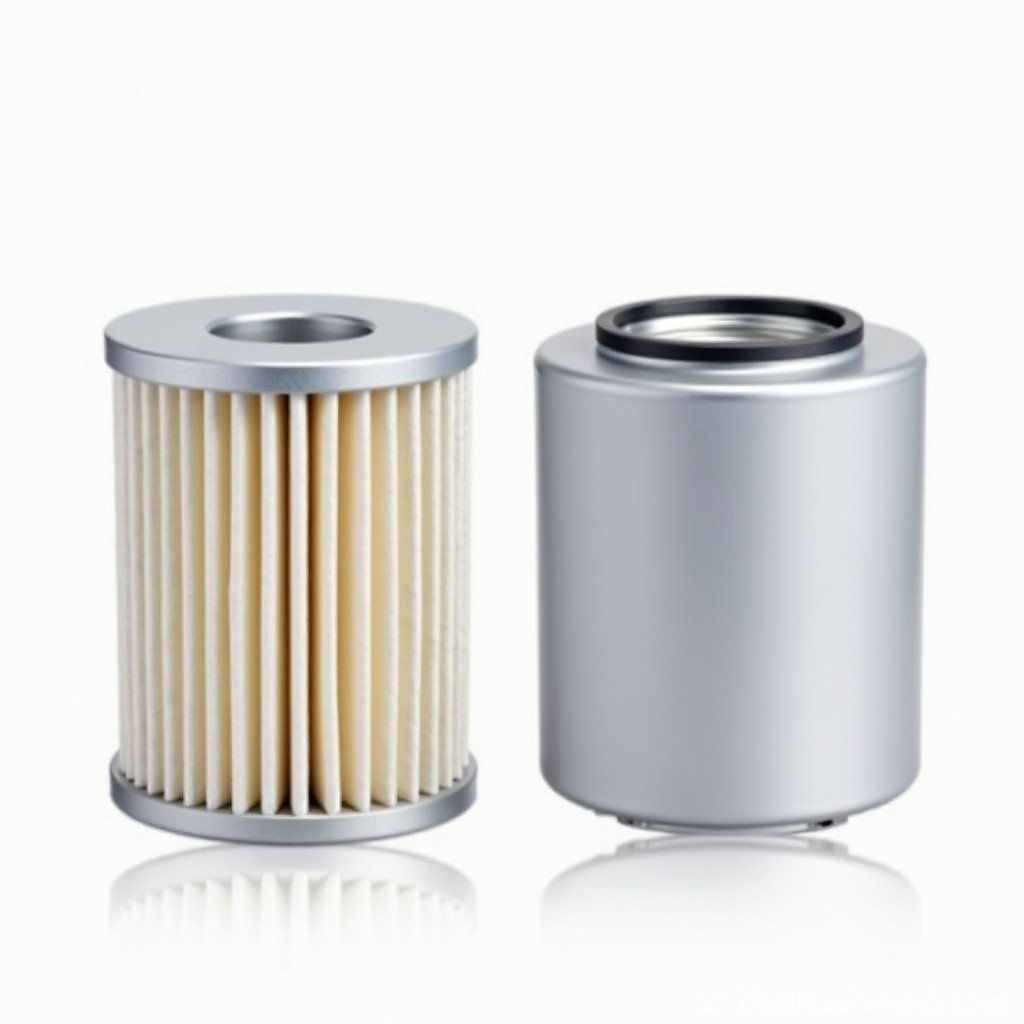 Heavy Duty Truck Fuel Filter with Strong Metal Construction Long Service Life For Commercial and Industrial Vehicles