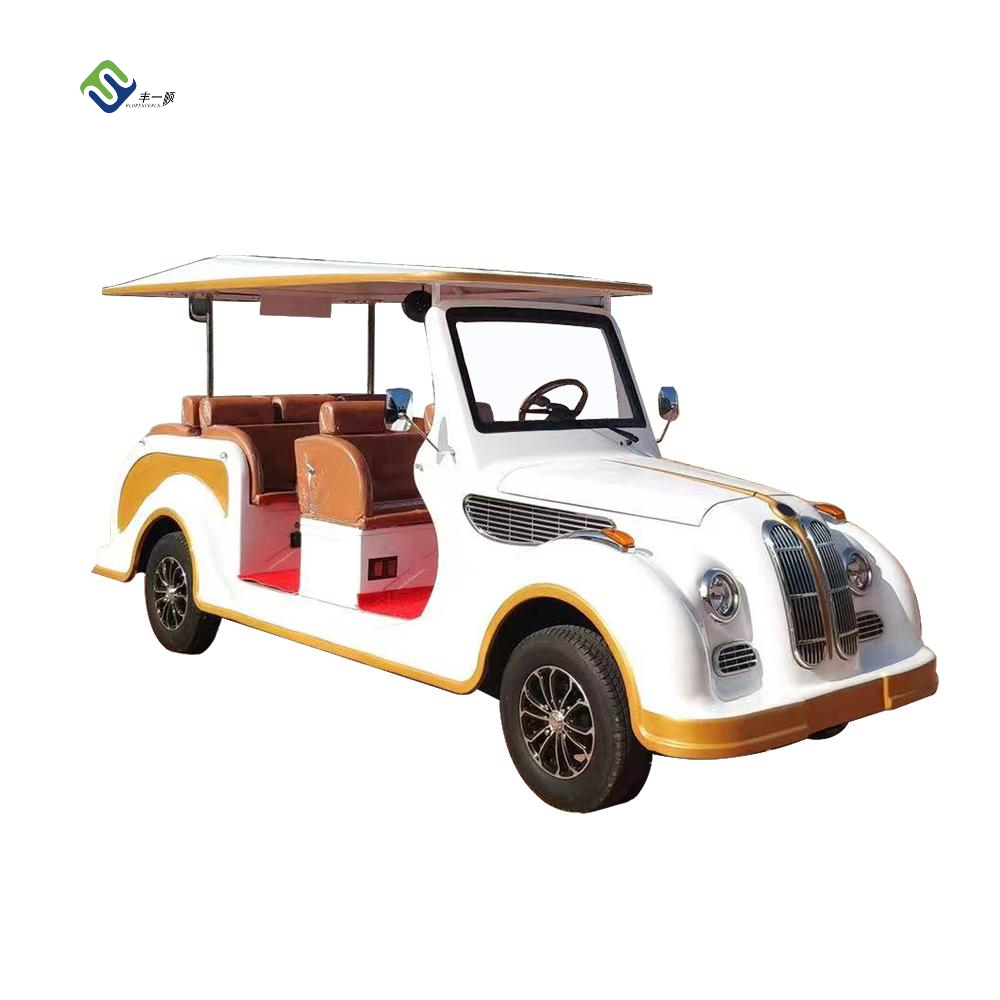 Luxury Style 8 Persons Tourist Electric Car Lithium Battery Electric Sightseeing Eight Sets Electric Classic Car Fashion