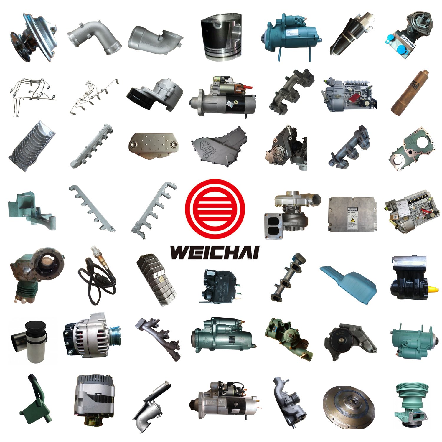High-Quality WEICHAI WP10 Water Pump 612600062018 for WEICHAI Engine HOWO Bus
