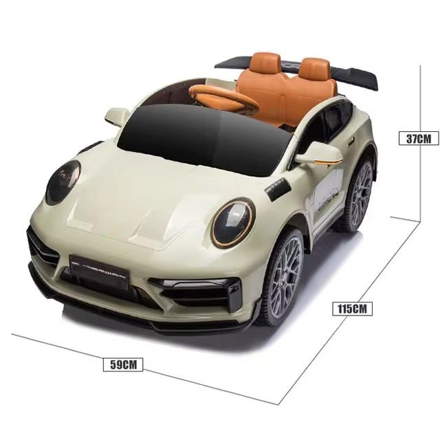 Cheap 4-Wheel Electric Ride-On Beach Buggy for Kids Plastic Music & Light-Enhanced Gift Car