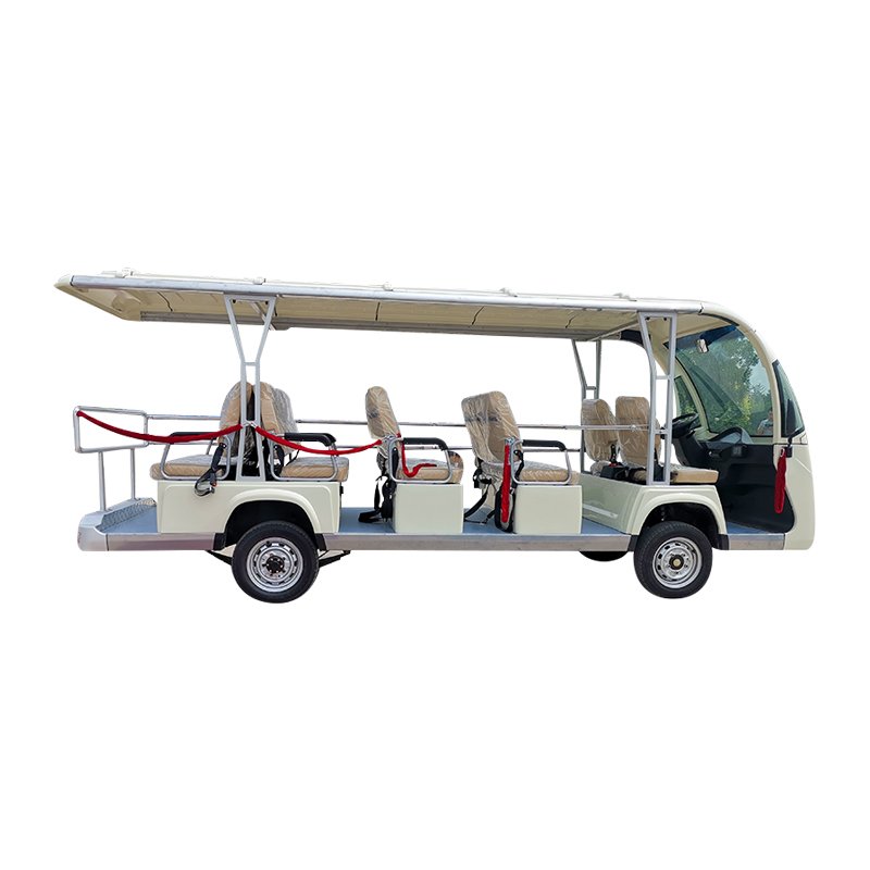 Chinese Cheap Electric Small City Tourist Bus 12m for Sale