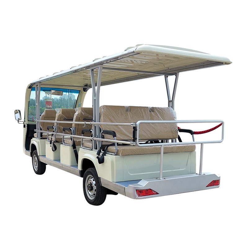 Chinese Cheap Electric Small City Tourist Bus 12m for Sale
