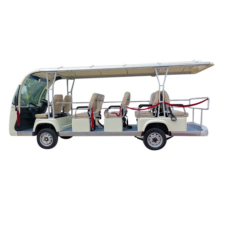 Chinese Cheap Electric Small City Tourist Bus 12m for Sale