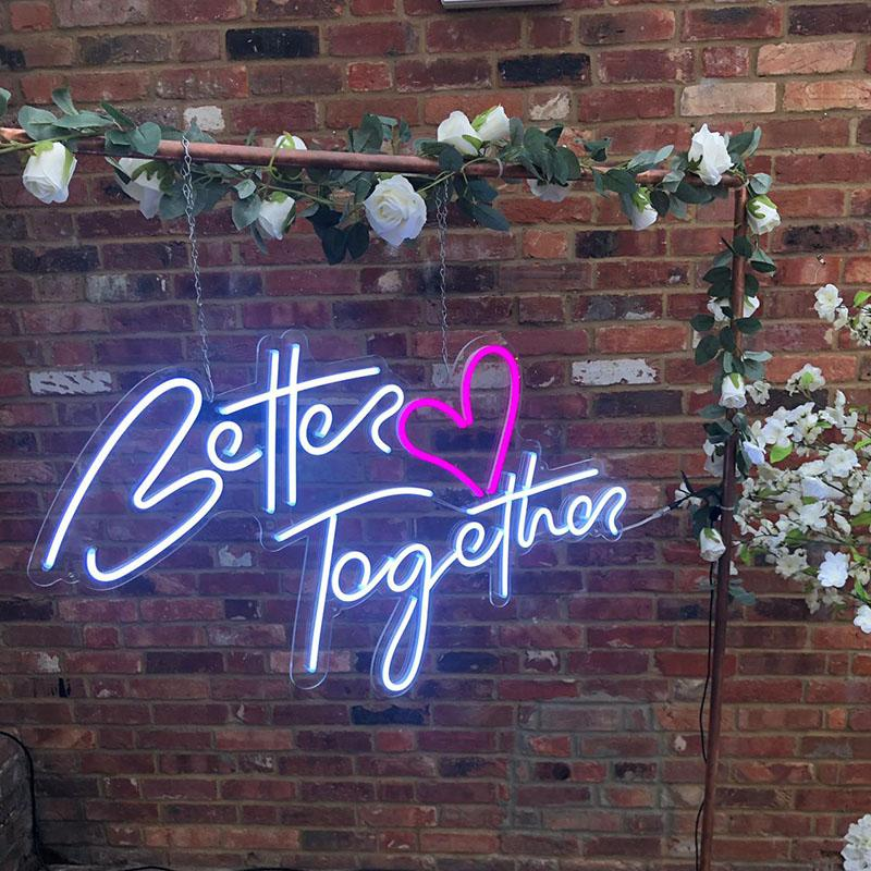 Dropshipping Free Design Neon Signs Supplier Rebow Custom Neon Sign Light Led