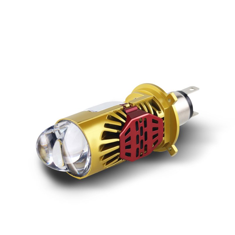 New Design H4 High/Low Beam LED Bi-Projector Lens Headlight 35W/bulb 40W/bulb 3500LM 4000lm 5700K Motorcycle