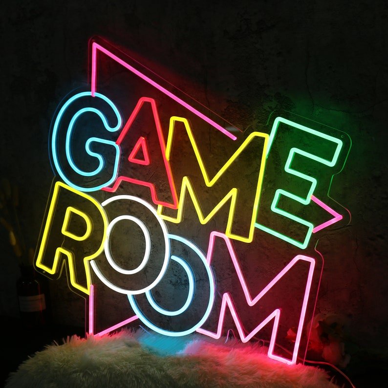 Customized High Quality Fashionable Hello Glass Neon Sign Custom 12V Color Changing Light Cafe Game Room Neon Sign
