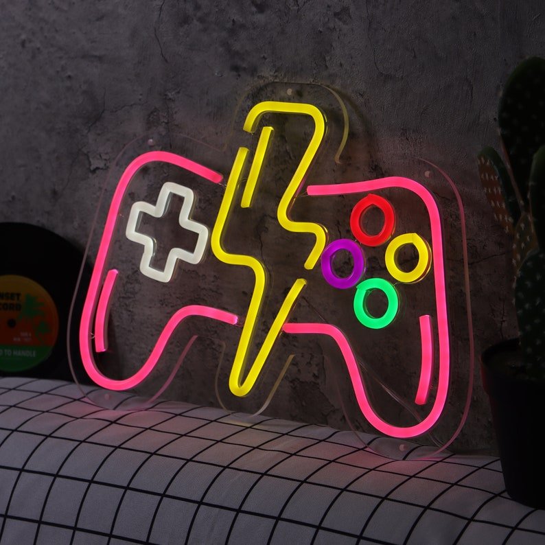 Customized High Quality Fashionable Hello Glass Neon Sign Custom 12V Color Changing Light Cafe Game Room Neon Sign