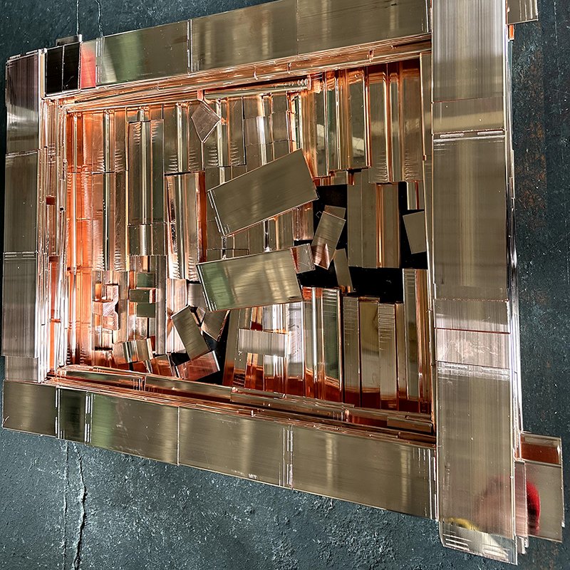 99.9% Pure Copper Flat Bus Bar C11000 Copper Bars 25x3mm Price