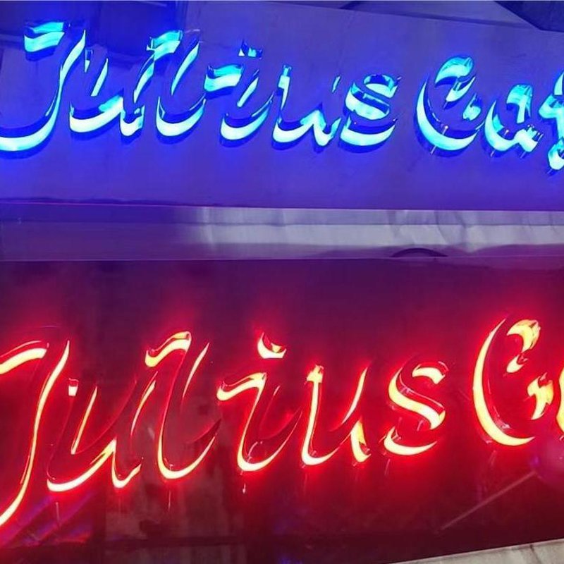 Store Company Brand logo Letter Sign Backlit Business Channel Signs for Reminder