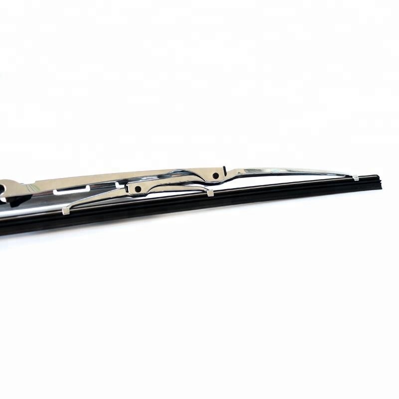 Kction Factory Premium Quality Chrome U/J Hook Wiper Affordable All Weather Windshield Wiper Blade Car Accessories