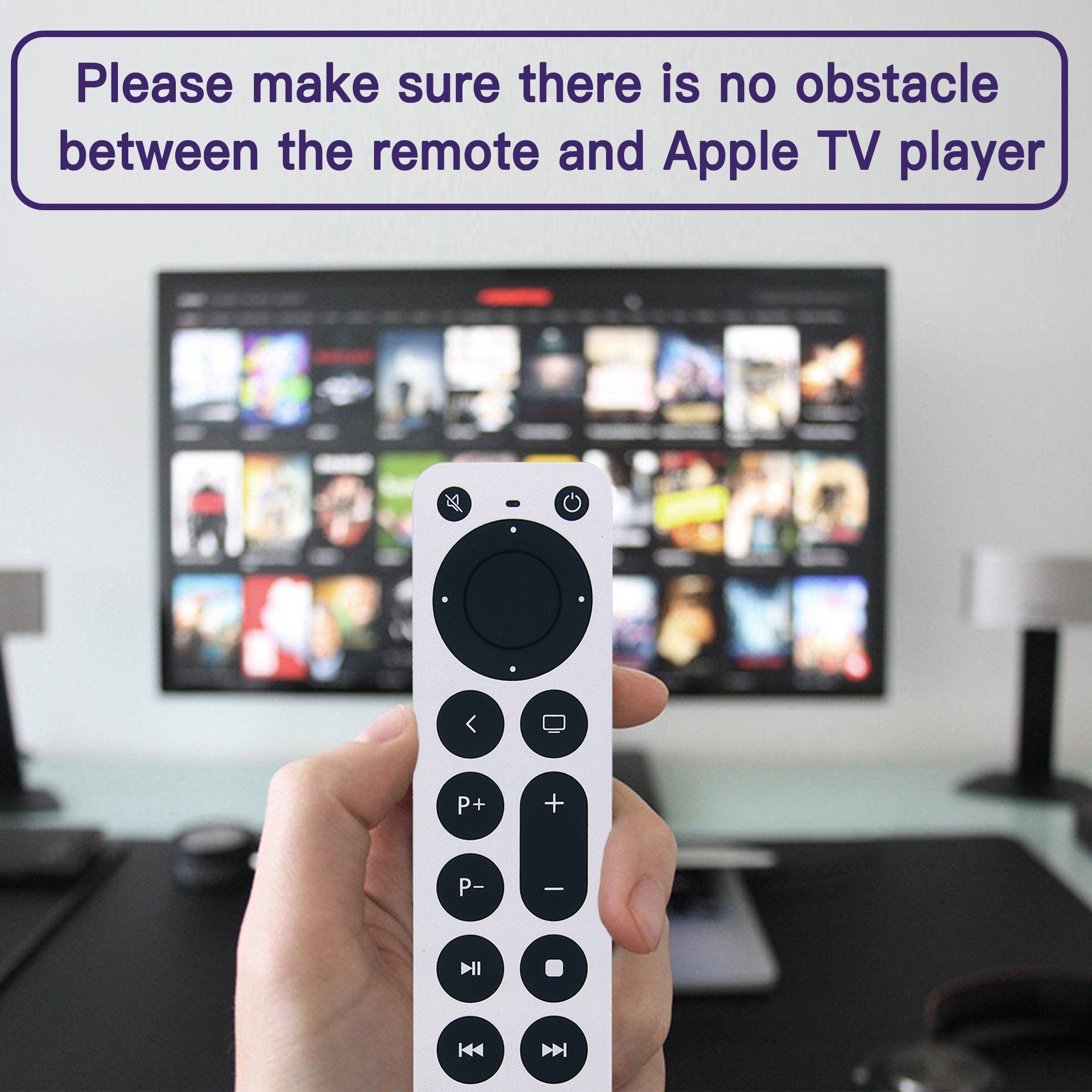 Universal Remote Control for APPLE 4-in-1 Smart Remote Control Remote Wireless Control Replacement