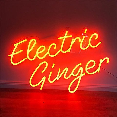 Rebow Dropshipping Acrylic Sign Neon Anime Led Lighting Neon Signs Rainbow for Party Decor
