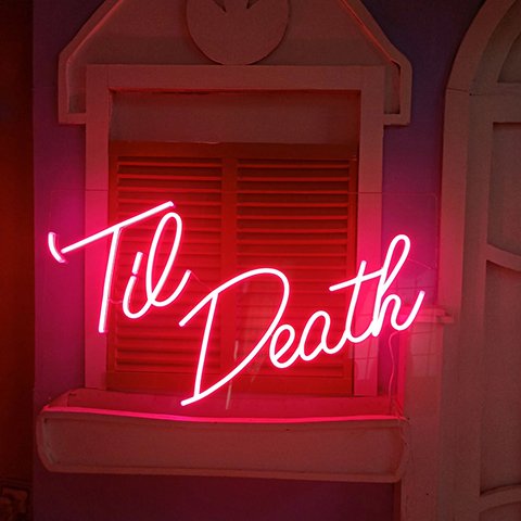 Rebow Dropshipping Acrylic Sign Neon Anime Led Lighting Neon Signs Rainbow for Party Decor