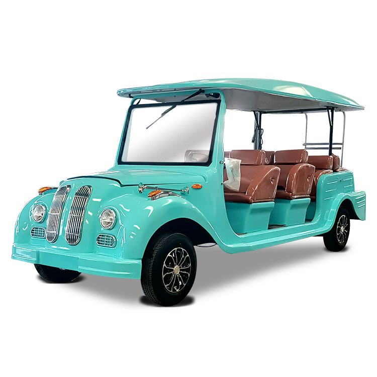 Classic Vintage Retro Sightseeing Bus Car Electric Price Model t Golf Cart Tourist Old