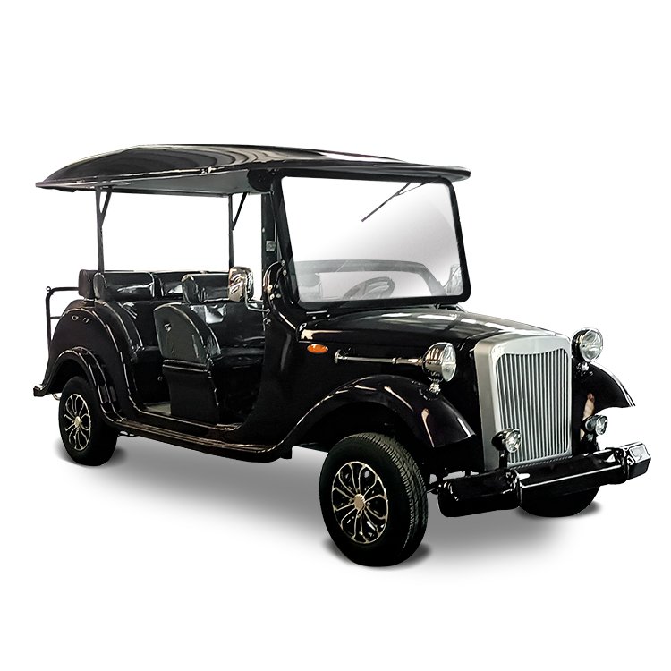 Classic Vintage Retro Sightseeing Bus Car Electric Price Model t Golf Cart Tourist Old