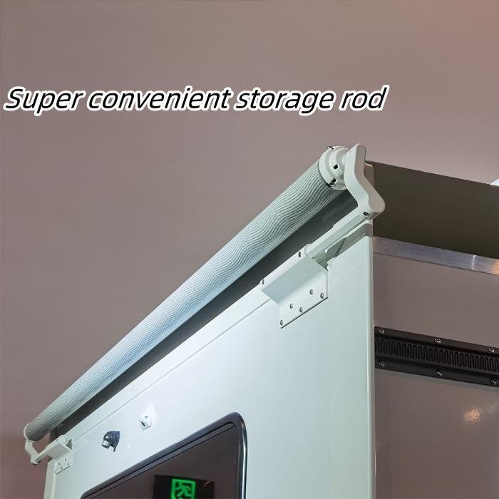 Motorized Retractable Bus Electric Truck Camper Van Awning With Crank Camping caravan Rv Awning