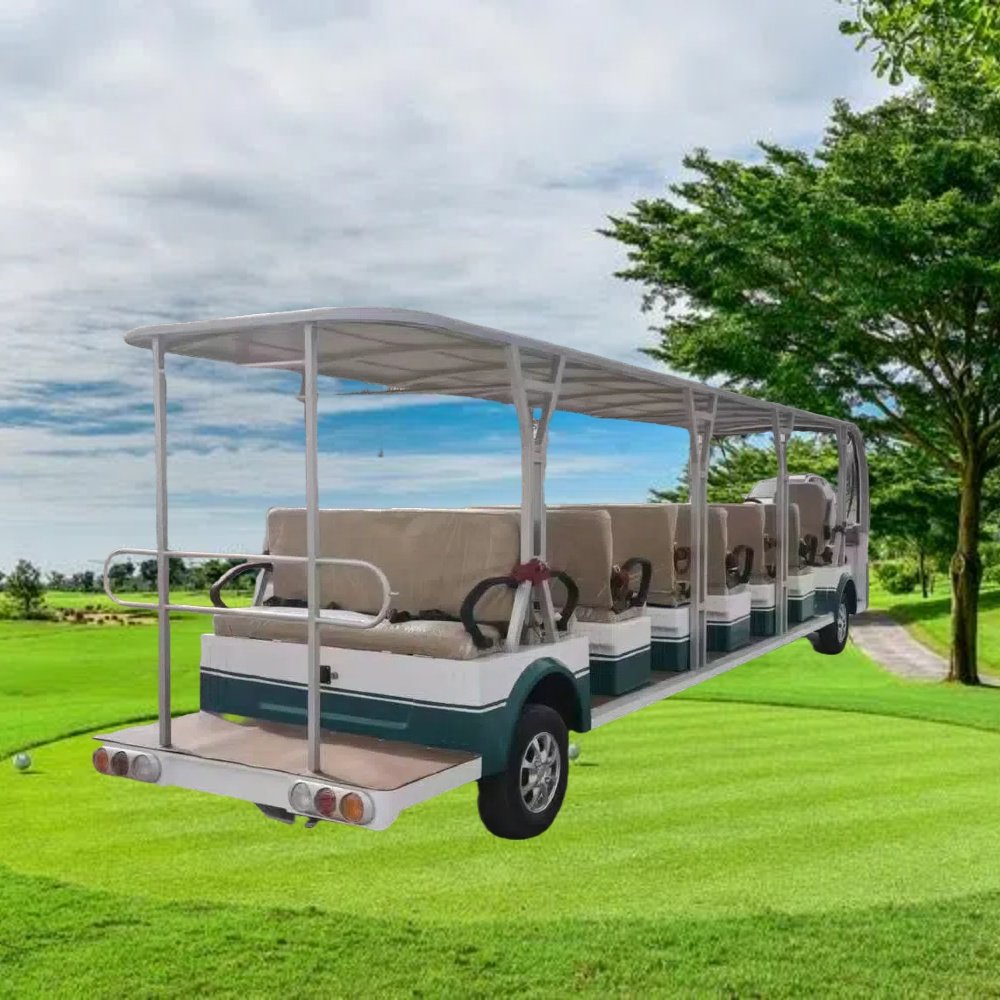 New Design 23-seat High-quality Electric Sightseeing Bus with Battery Electric Sightseeing Car