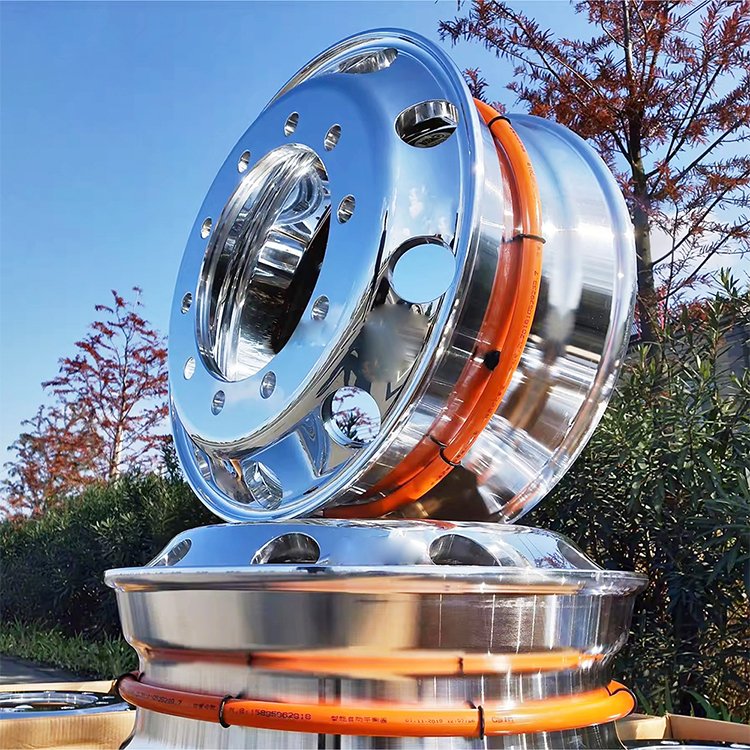 10 Hole 22.5 Alcoa Alloy Aluminum Truck Wheels Rims 17.5 for 8r17.5 12r22.5 Tires