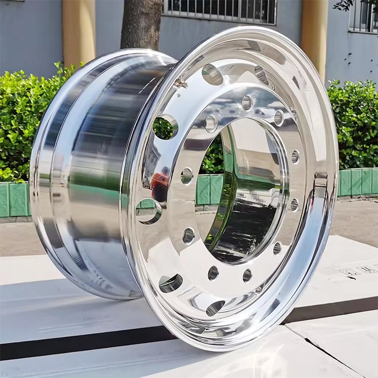 10 Hole 22.5 Alcoa Alloy Aluminum Truck Wheels Rims 17.5 for 8r17.5 12r22.5 Tires