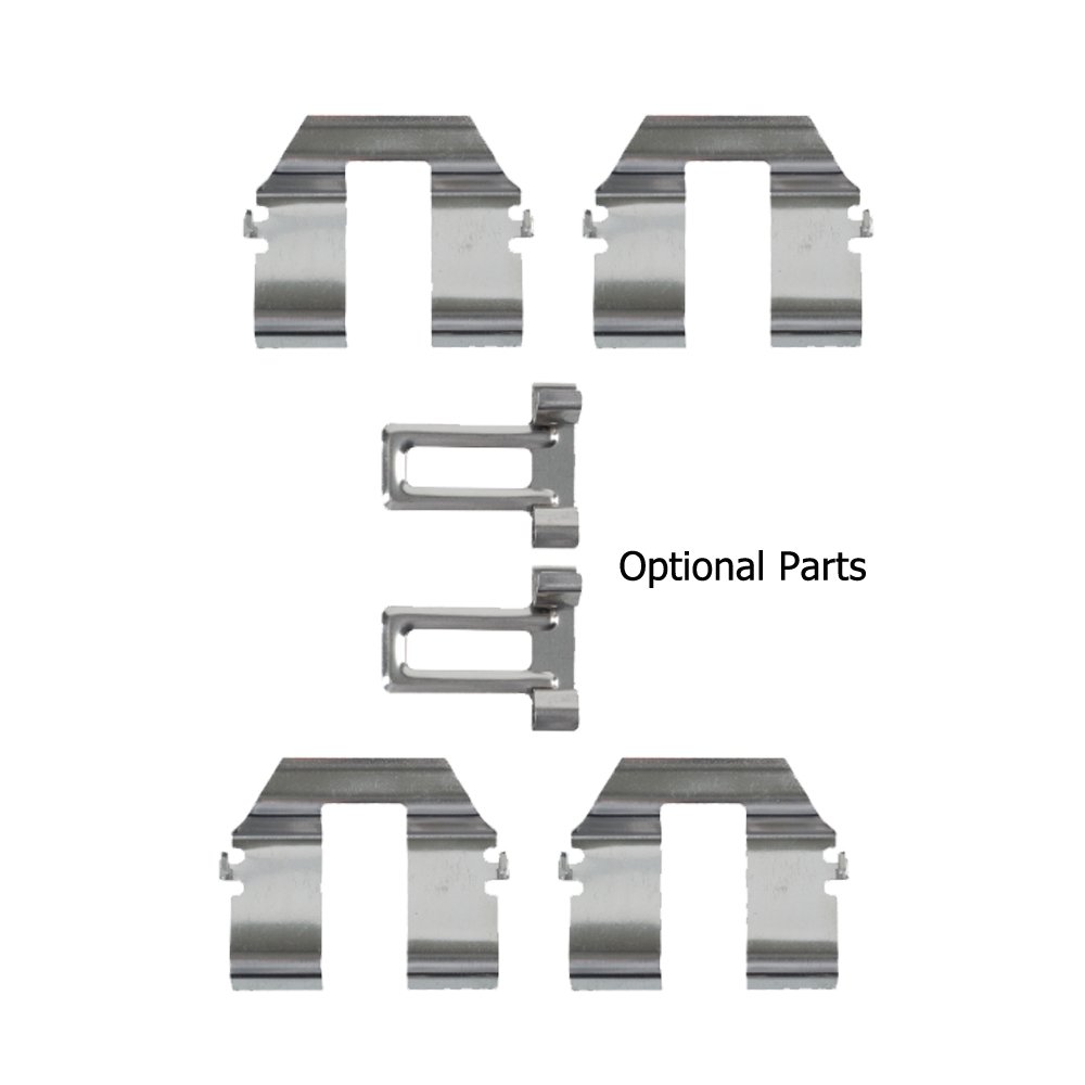 D877-7754 Rear Brake Pads for Volkswagen Multivan Euro Van 70ZV/Transporter T4 90/California T4/Sharan 7M8 7M9