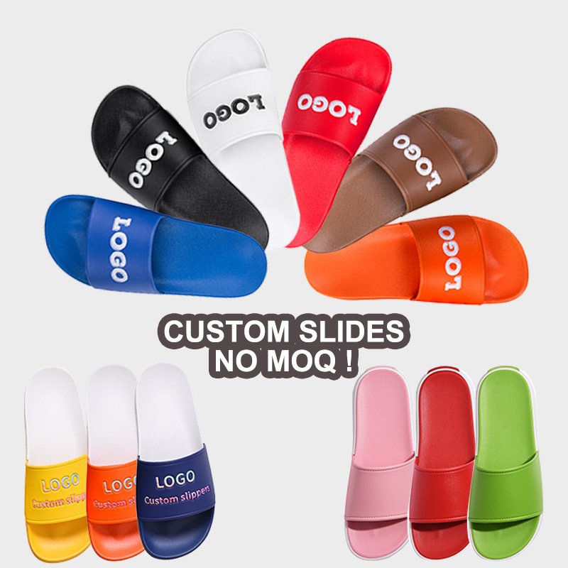 Oem Odm Own Brand Eva Slippers Custom Logo Embossed 3D Rubber Mens Zapatilla Bus Chinelos Masculino Claquette Rubber Slide
