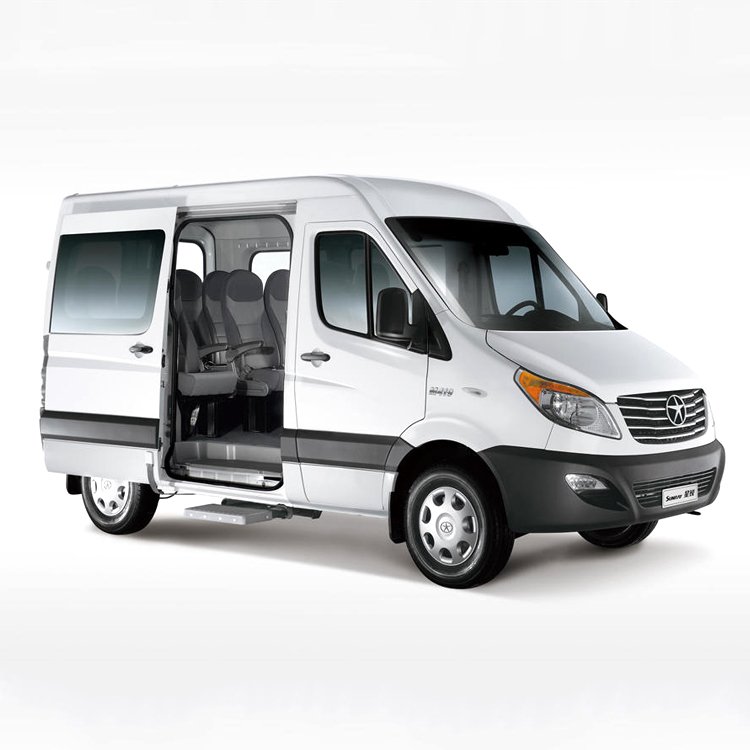 Jac SUNWAY High Quality Mini Bus Euro 3 Automatic Mpv Fuel Safety Car Left Steering Turbo Engine Leather Seats 18 80 Gasoline
