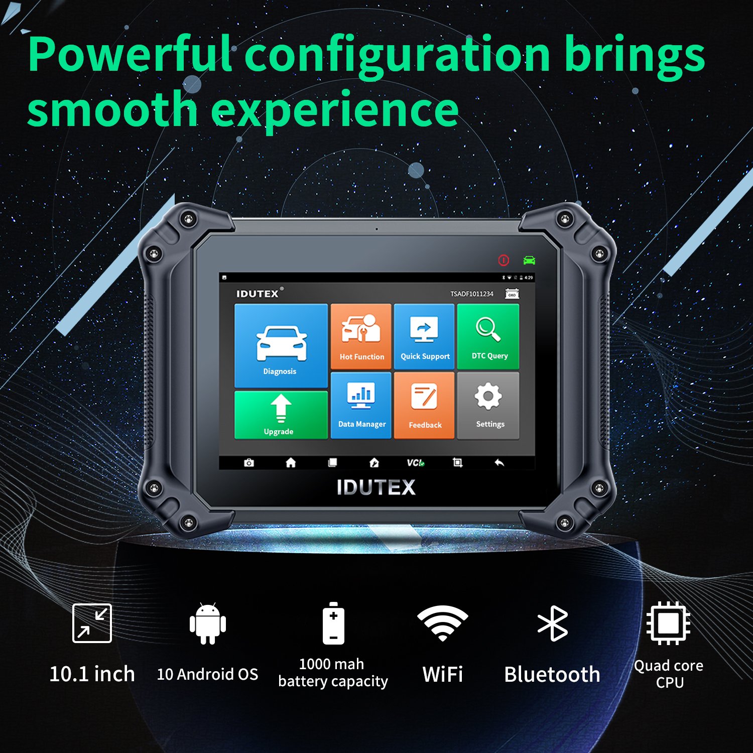 Idutex DS810 Car Diagnostic Tool Obd Scanner for Toyota