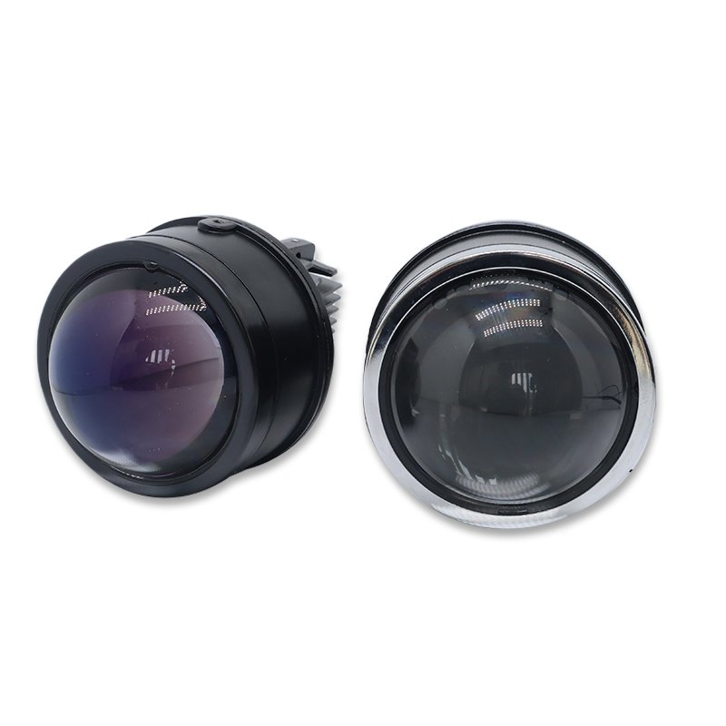 3-Inch High Definition Blue Film Fog Head Light Single or Three-Color Dedicated or Universal Bracket 12V 24V Fog Lamp