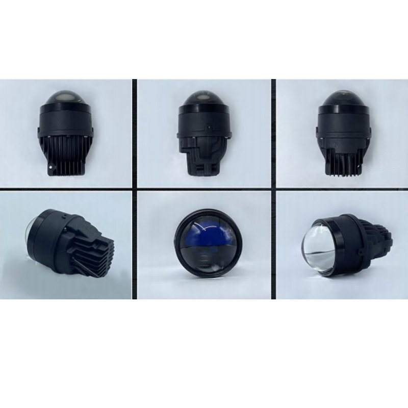 3-Inch High Definition Blue Film Fog Head Light Single or Three-Color Dedicated or Universal Bracket 12V 24V Fog Lamp