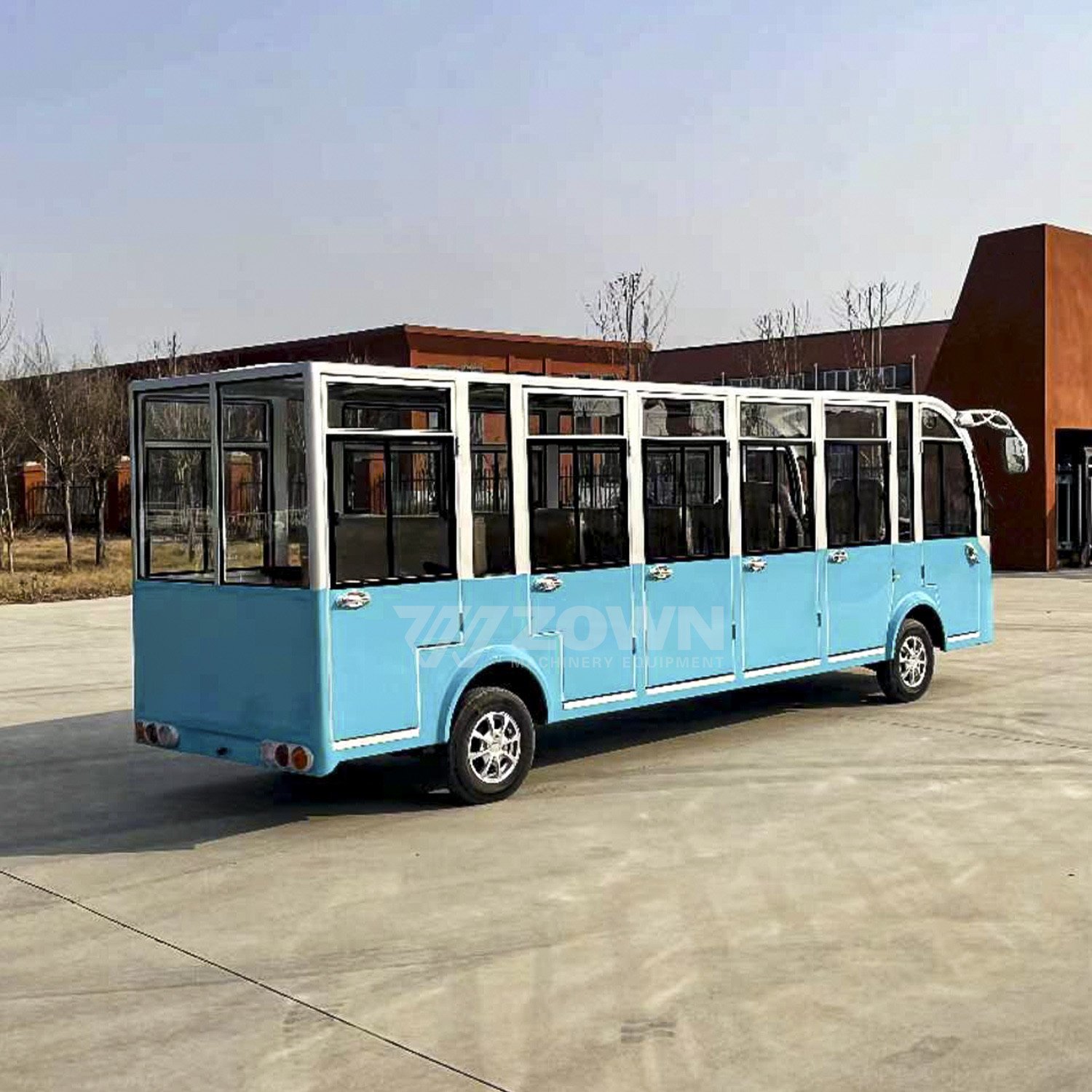 Factory Customized High Safety Fully Enclosed School Bus for Sale