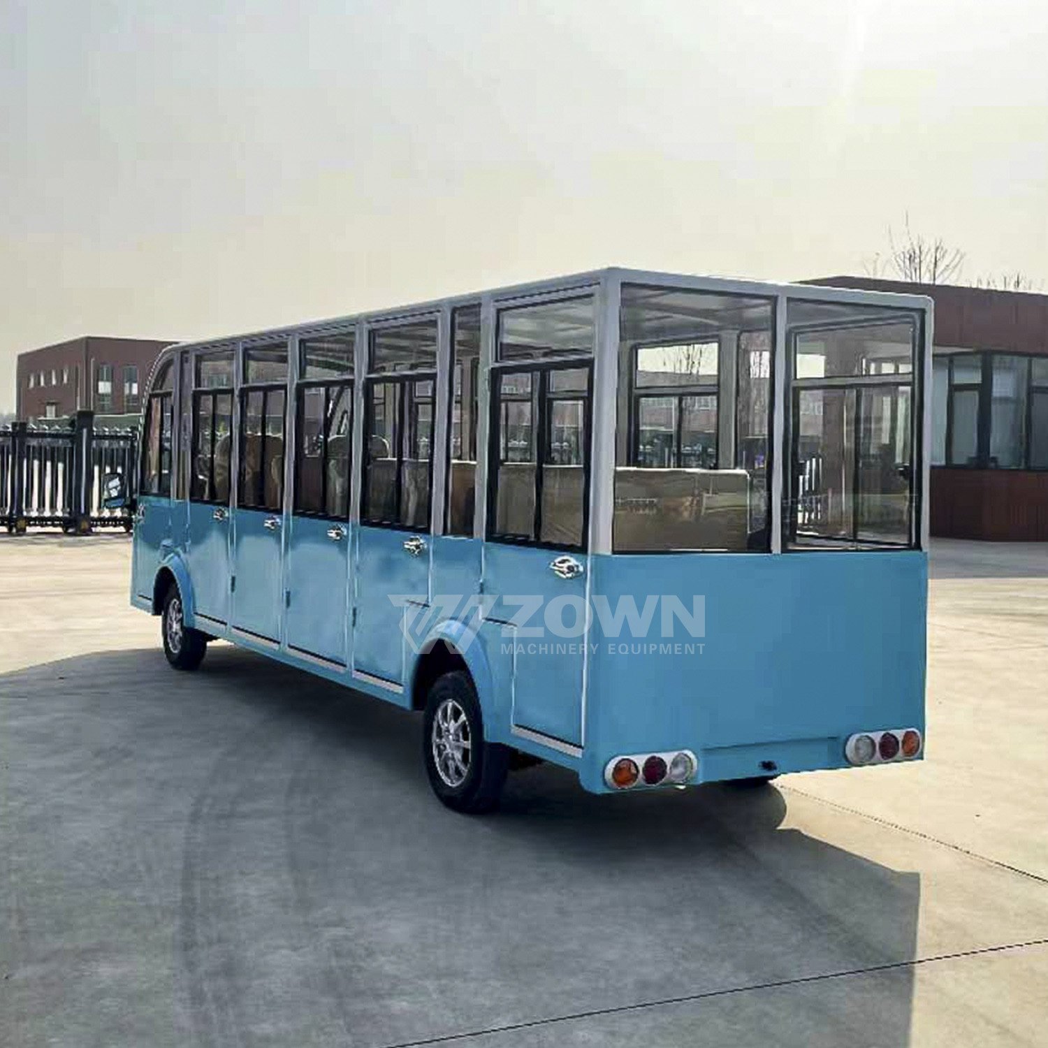 Factory Customized High Safety Fully Enclosed School Bus for Sale