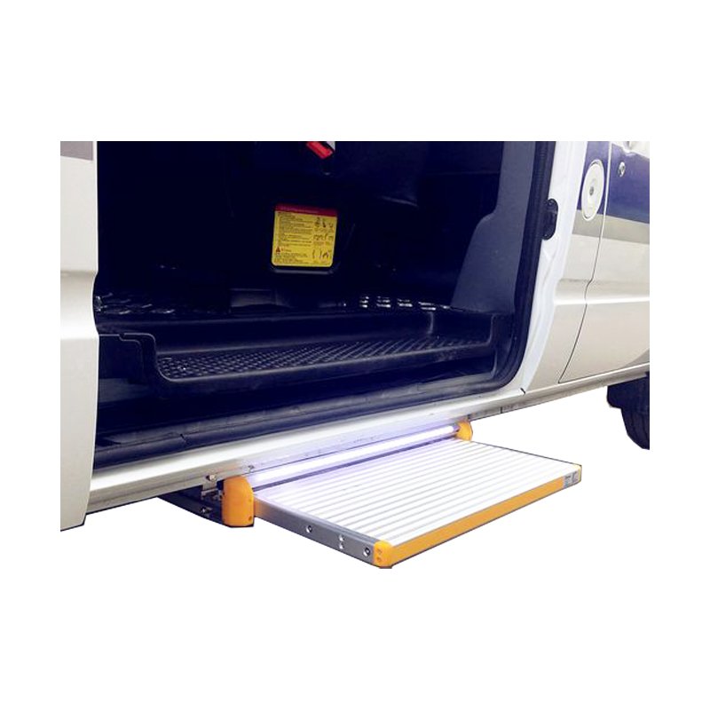 Electric Automatic Van Sliding Step RV Caravan Camper Door Slide Footboard Step for Trailer Motorhome 250kg Capacity 12V Motor