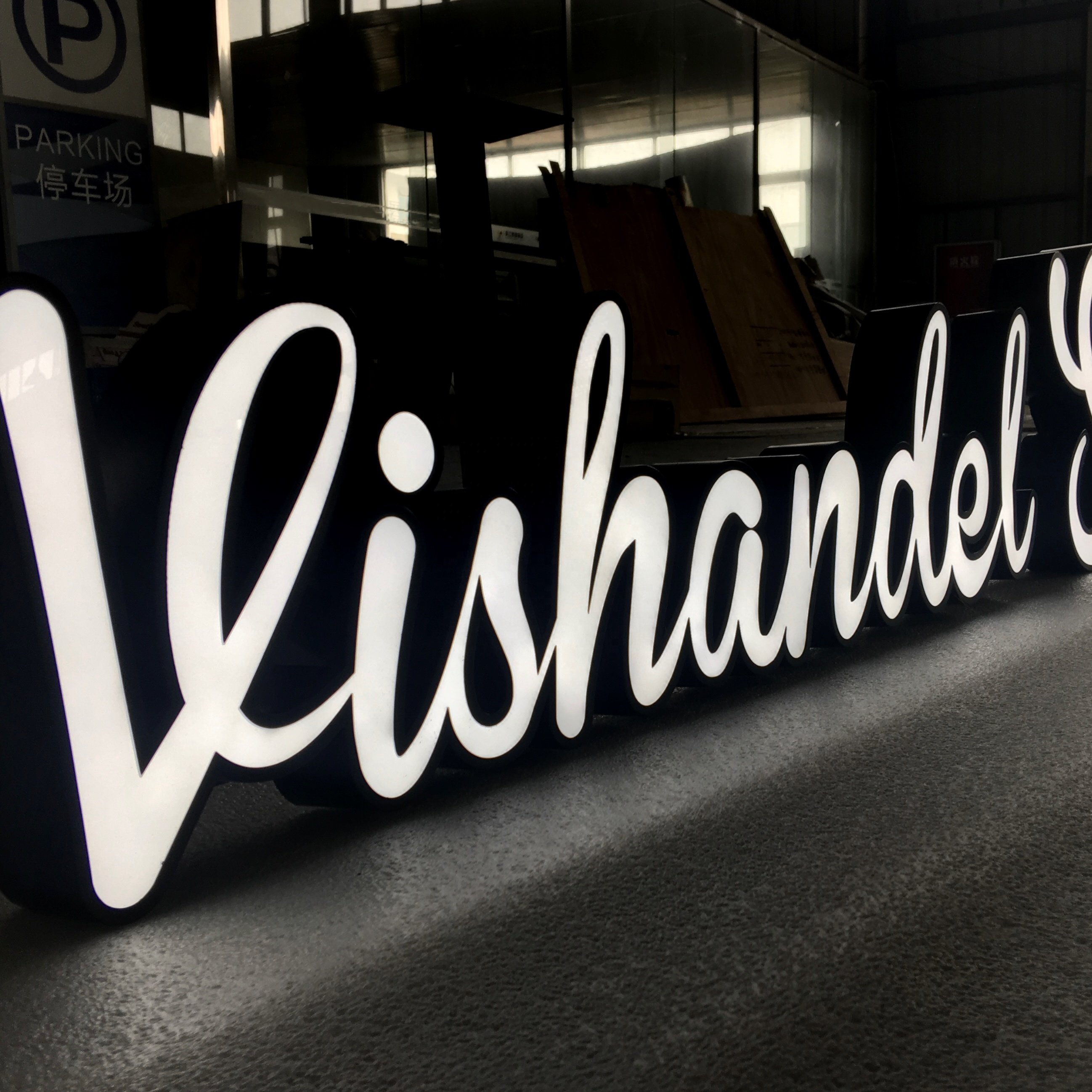 3d Channel Letter Signage Letter for Decoration Custom Signs for Business Outdoor Building Sign
