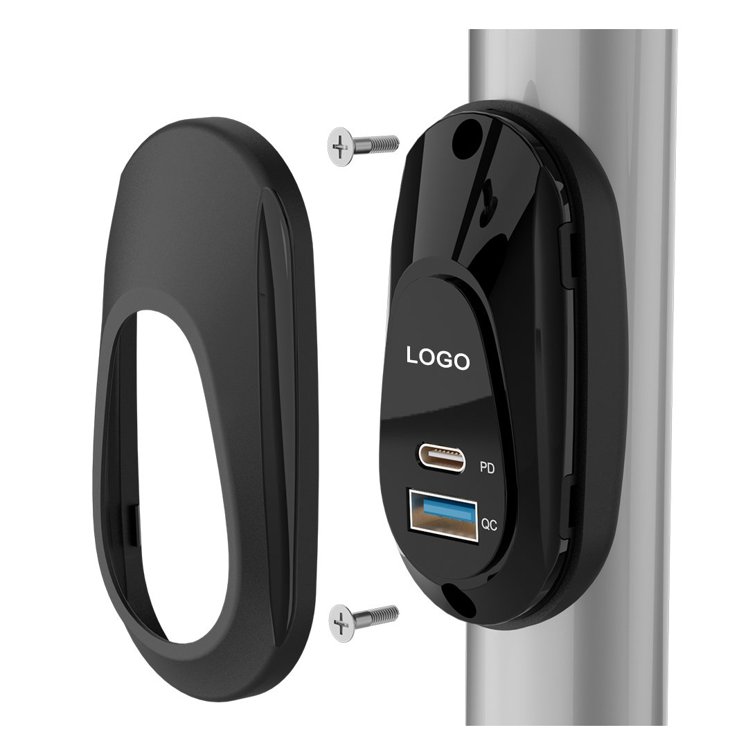 12V/24V Qc3.0 Pd3.0 Output Waterproof 24 Volt Car Charger Double Usb Changer Accessory Power Socket Bus Usb Charger