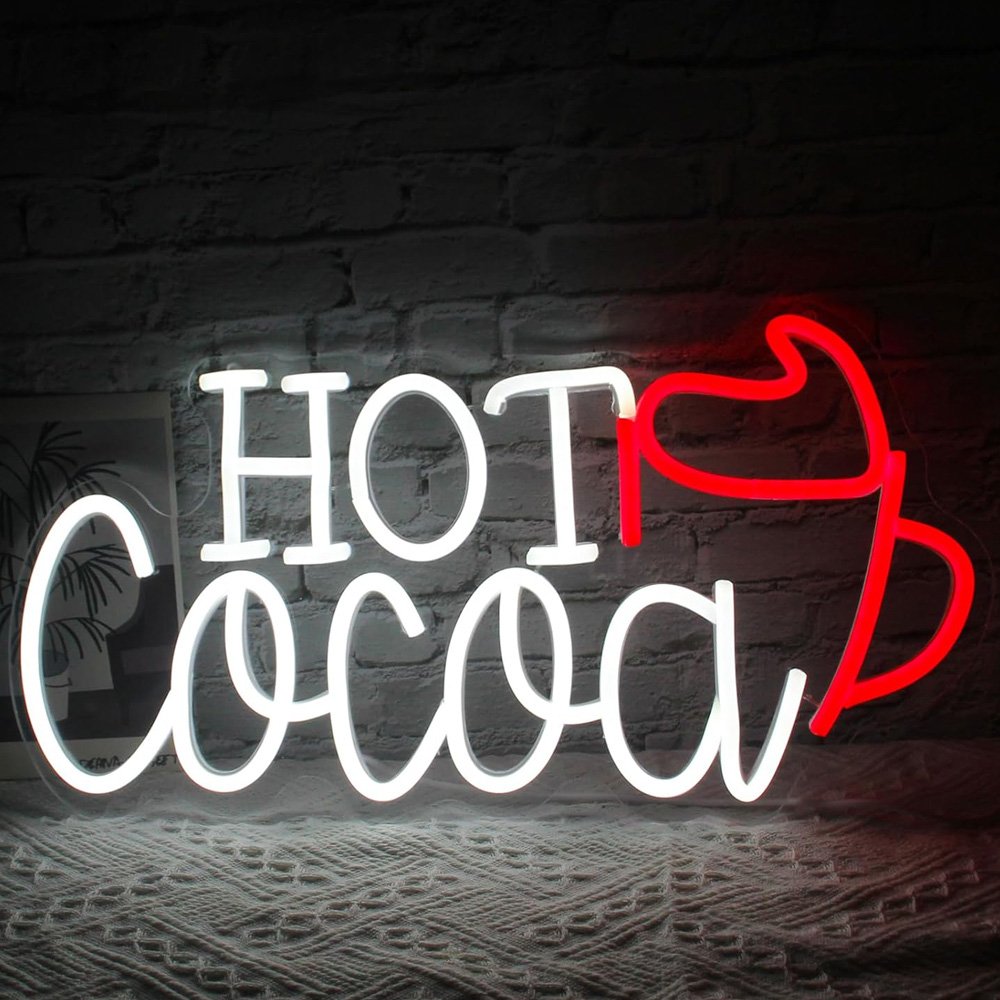 Eye-catching Advertising LED Neon Sign No MOQ Coffee Cafe Restaurant Store Shop Decor Custom Wall Hanging Neon Sign