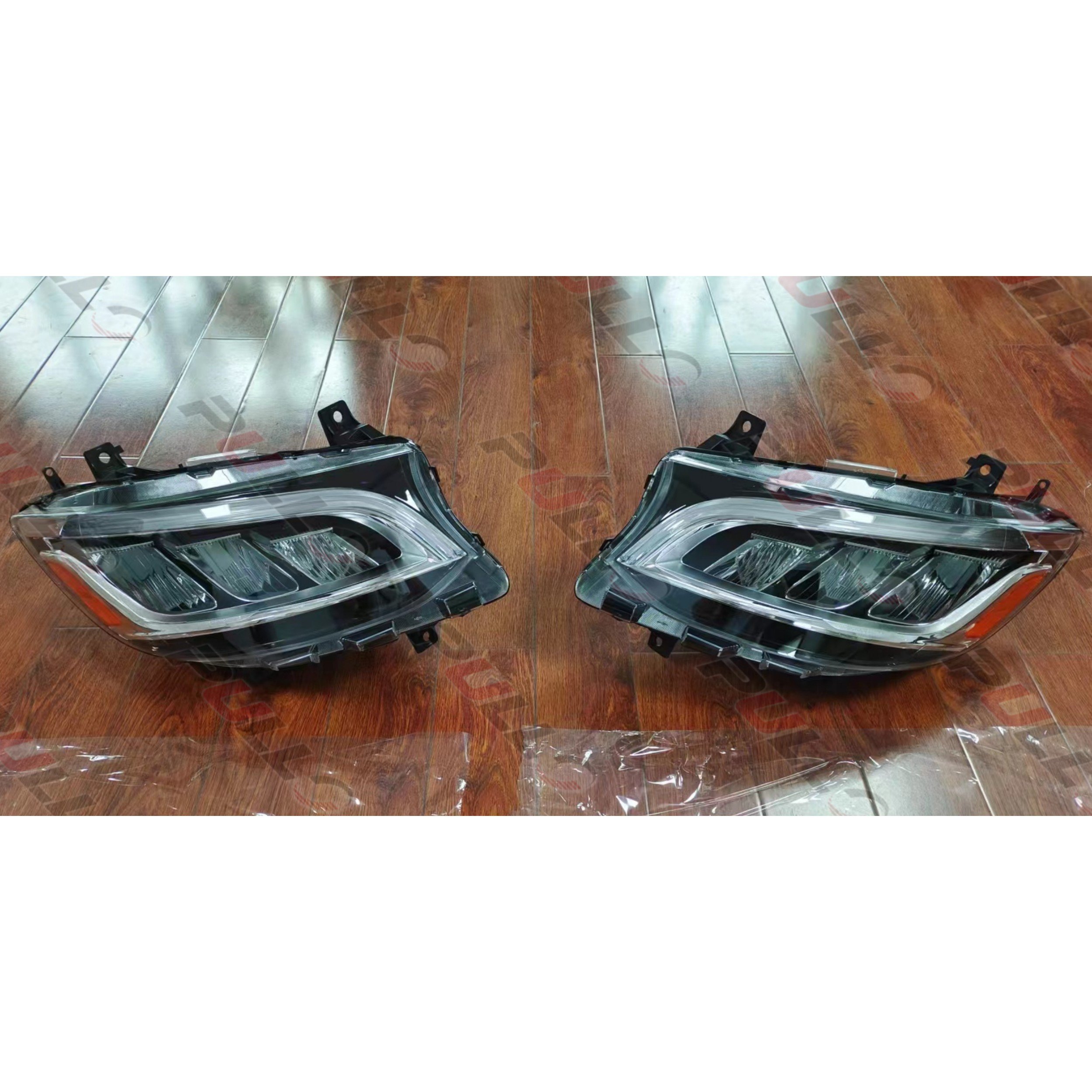 Car Accessories Car Headlights for Mercedes Benz Sprinter W907 W910 2018+ for Low Version Halogen Upgrade to High Version LED