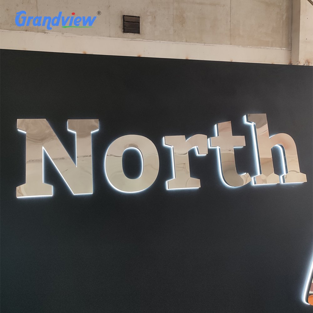 Store Company Brand logo Letter Sign Backlit Business Led Custom Channel Signs for Business 3d Led Sign Board Outdoor