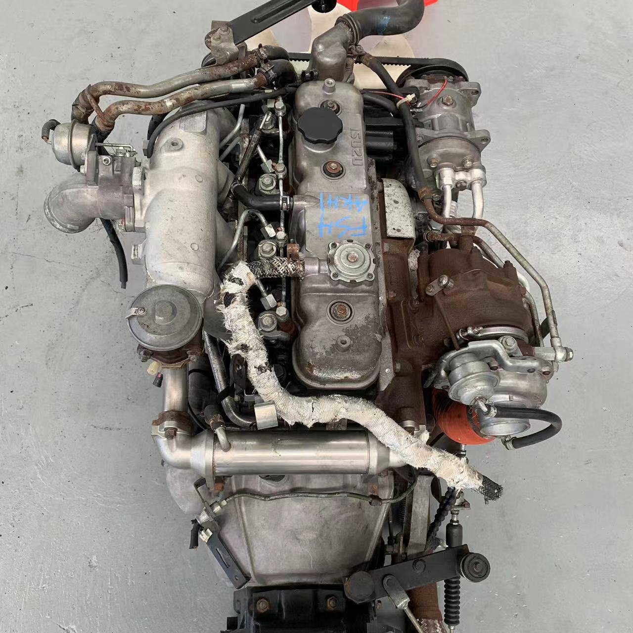 Factory Wholesale Bus 4KH1 Used diesel Engine4KH1 4KH1T with Supercharger for Isu Zu Truck Bus NKR