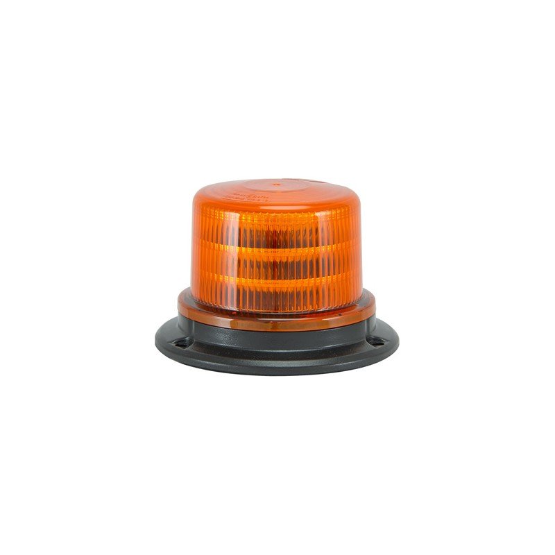 LED Autolamps LED Auto Beacon Amber 10 To 30V Permanent Mount