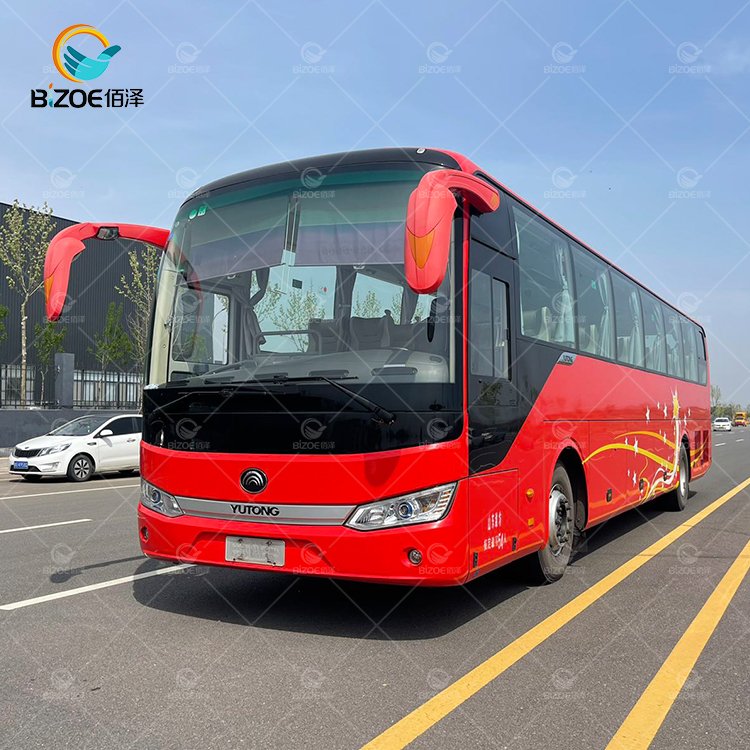 Used China Popular Brand 45 55 Seaters Diesel LHD RHD Fairly Luxury Tour Coach Bus Prices of Used Bus