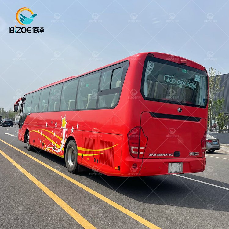 Used China Popular Brand 45 55 Seaters Diesel LHD RHD Fairly Luxury Tour Coach Bus Prices of Used Bus