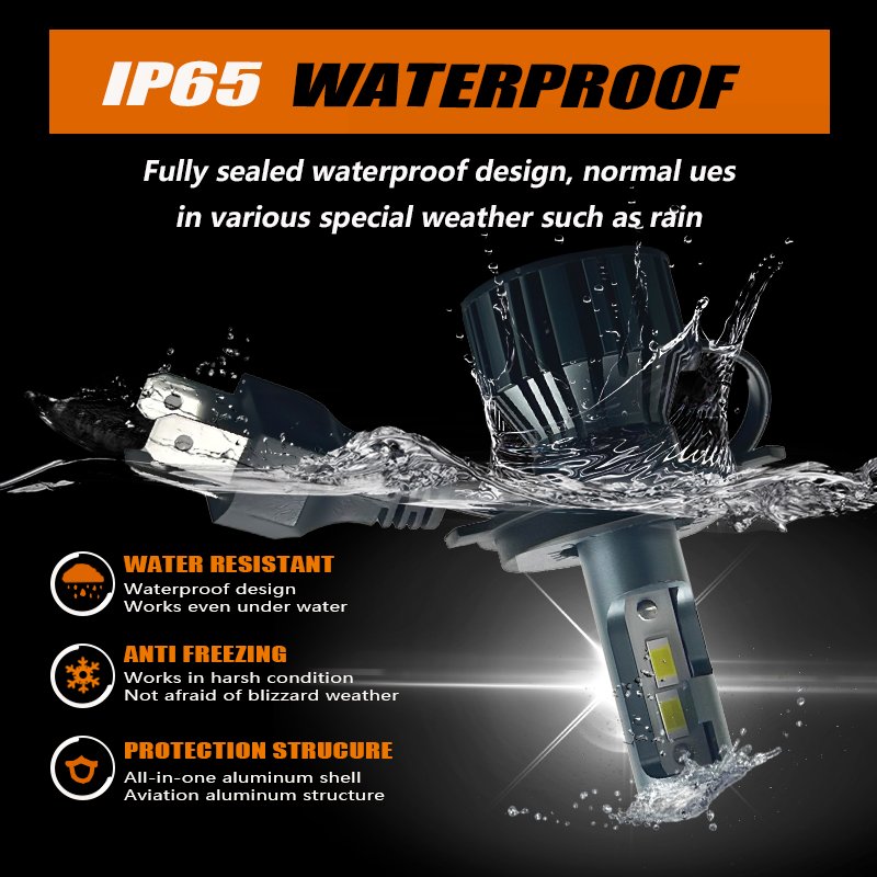 KingEagle M3-H4 CSP LED Headlight Factory Wholesale High Quality H1 H3 H7 H4 9005 HB3 9006 HB4 H8 H11 COB Led Headlight