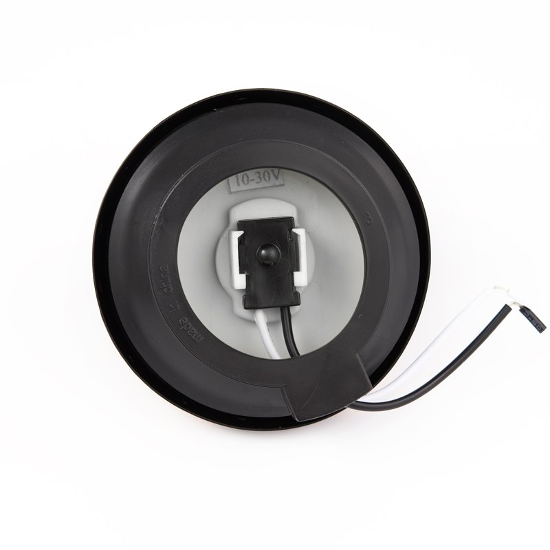 10-30V amber red clear side marker light 2-pin plug connect 2.5 inch round clearance lamp for truck trailer lorry RV others car