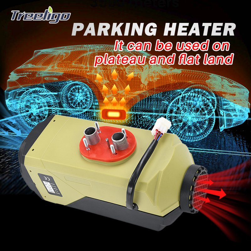 New 12V 24V 2kw 5KW Plastic Car Electrical Diesel Air Heater Parking and Heating for Cars RV Bus